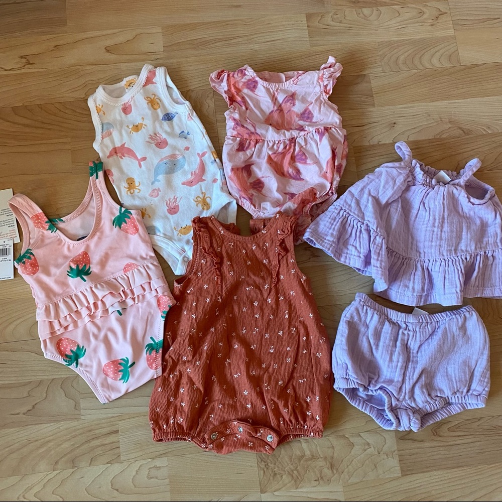 Summertime baby bundle - 3 and 3-6 months